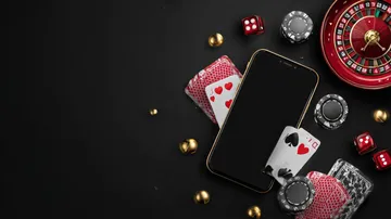 A cheerful woman in traditional clothing using her smartphone during a festive moment, showing how easily the 89JLPH app fits into everyday life.